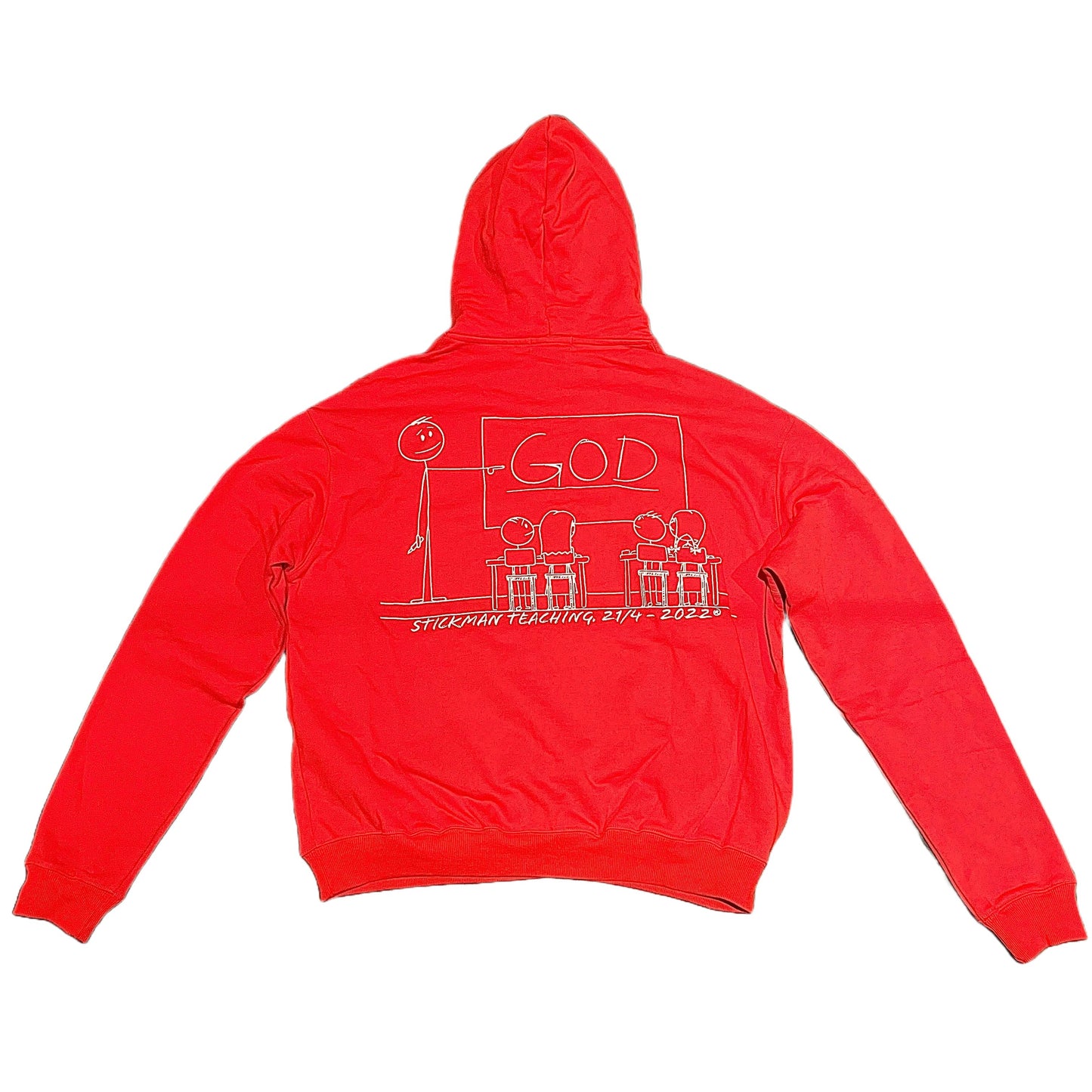 Oversized Hoodie Red